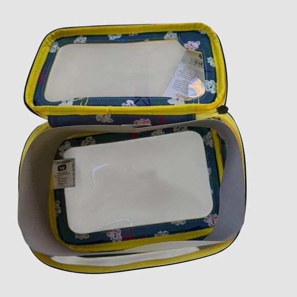 New With Tags Lug Clear Zip Storage Pouch 💛Yellow - Picture 3 of 5